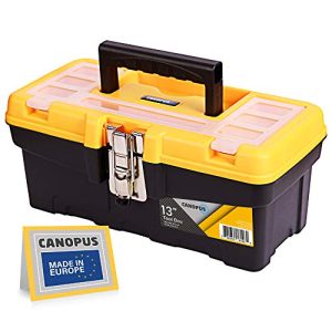 13-inch Portable Tool Box with Metalic Clutch