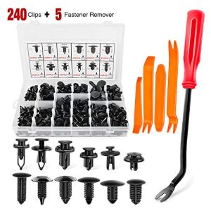 Nilight 240PCS Bumper Retainer Clips