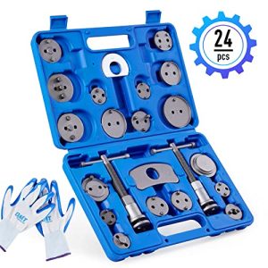 24pcs Heavy Duty Disc Brake Piston Caliper Compressor Rewind Tool Set