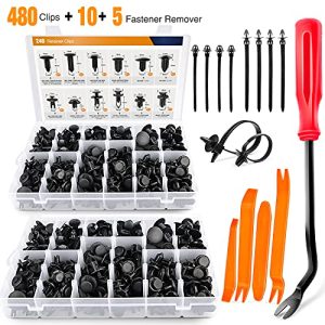GOOACC 480PCS Bumper Retainer Clips
