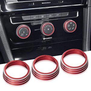 TOMALL 3pcs Aluminum Centre Console Cover
