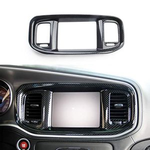 Dodge Charger 2015+ Carbon Fiber Dashboard DVD Navigation