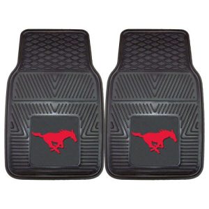 Row Floor Mats Mustangs 2-Piece Heavy Duty