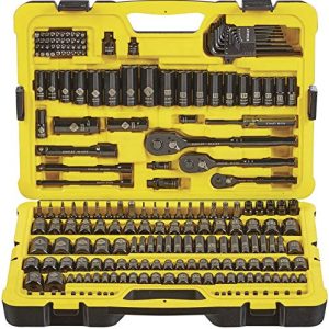STANLEY Professional Grade Black Chrome NEW Mechanics Tool Set
